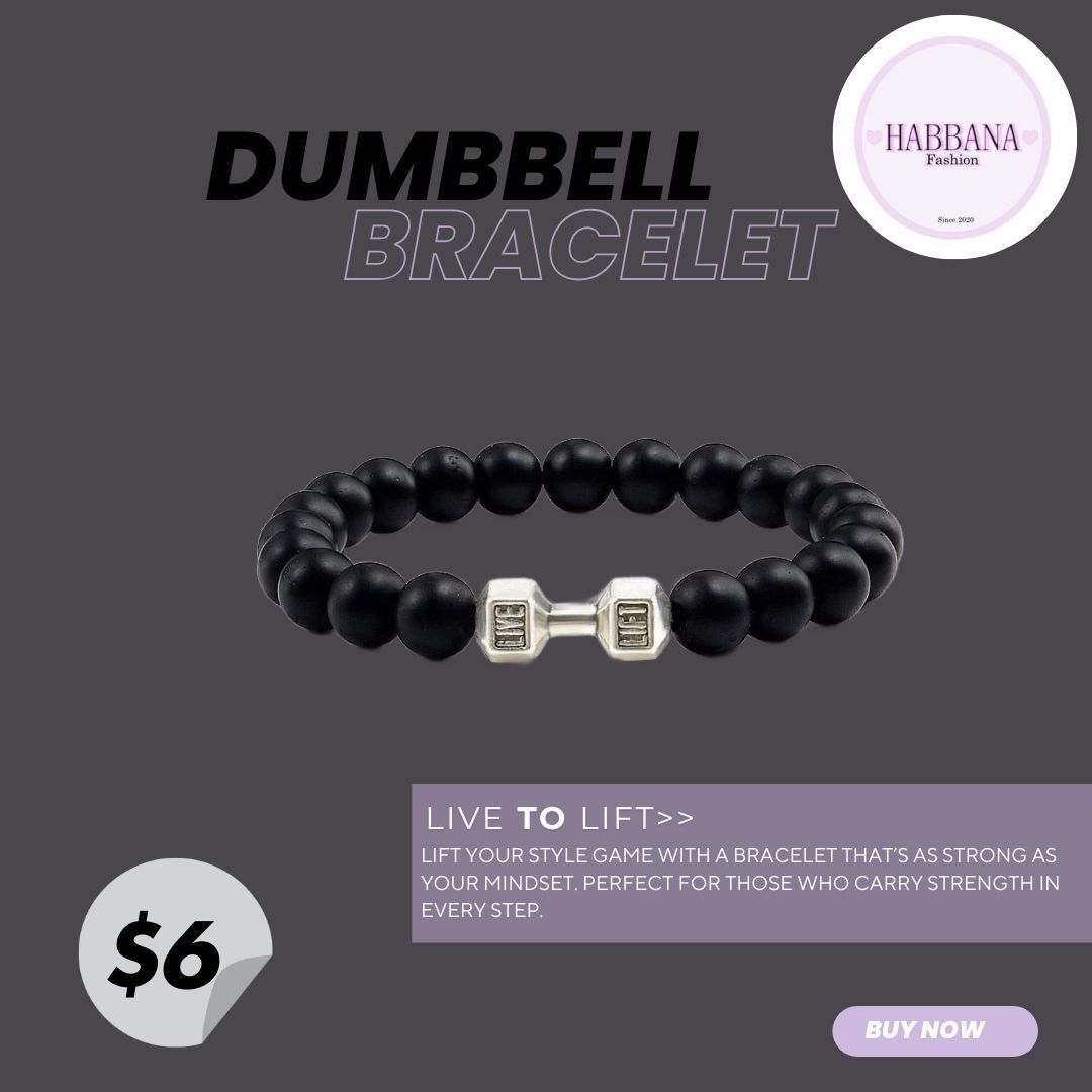 DUMBBELL BRACELET_1