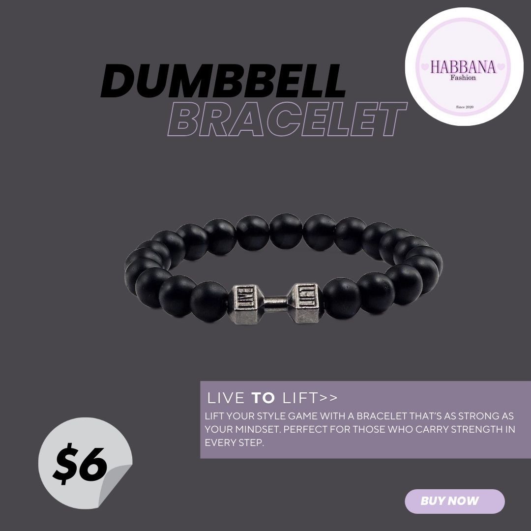 DUMBBELL BRACELET_2