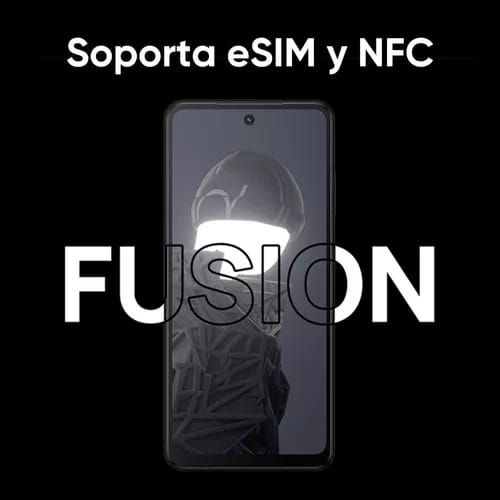 Smartphone Hmd Fusion 5g Dual Sim Teléfono 256gb 8gb Rom Celular 6.56in 90hz Pantalla 5000mah Batería Android 14 Phone Negro_2