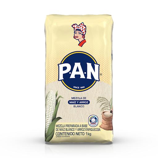 Harina Pan De Maiz Blanco Y Arroz 1Kg_0