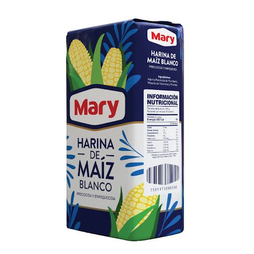 Harina De Maíz Blanco Mary 900 gr_1