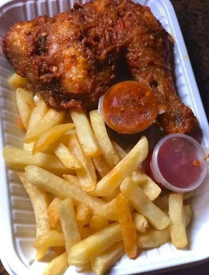 Frite au poulet _0