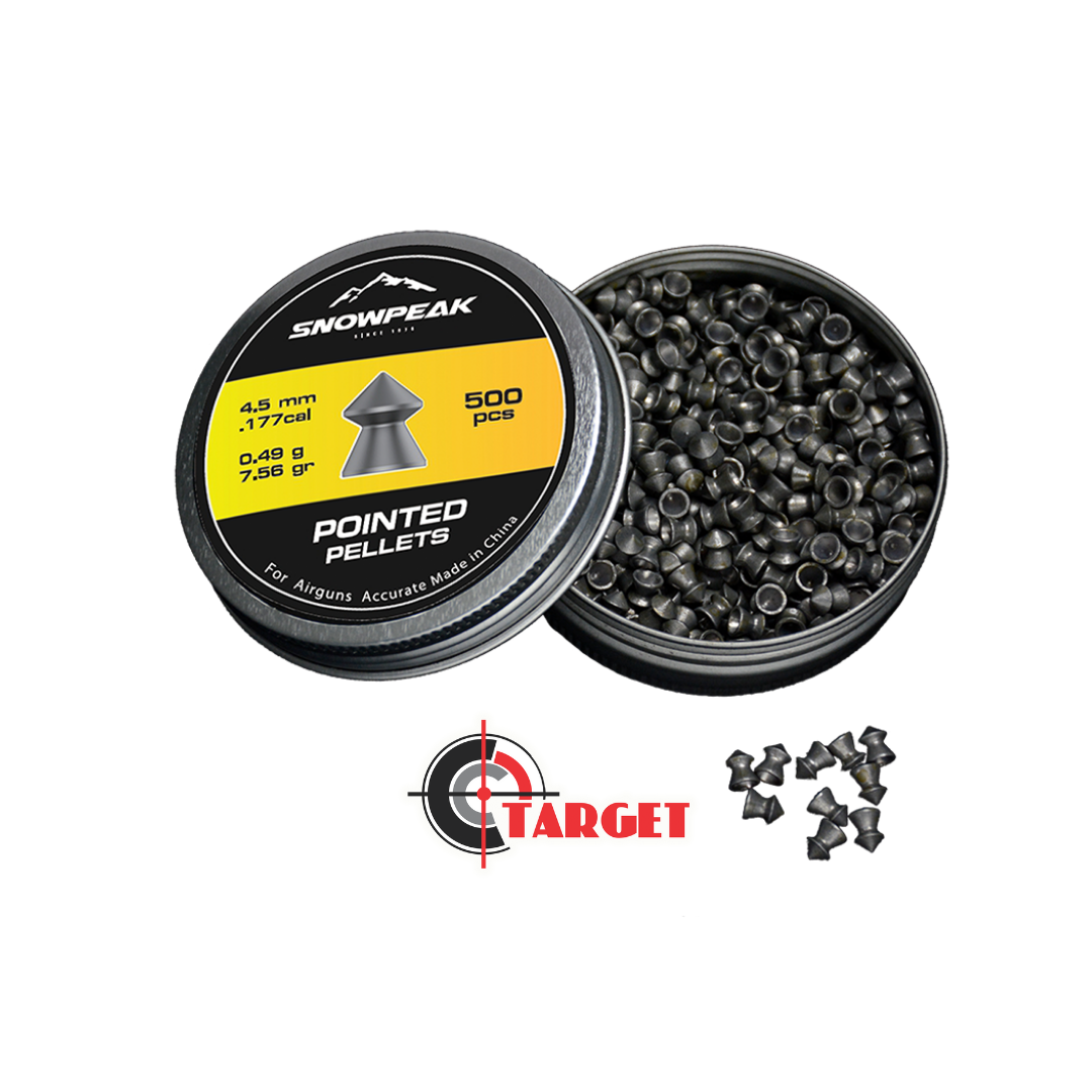 Pointed Pellets 250 Pcs - Snowpeak_0