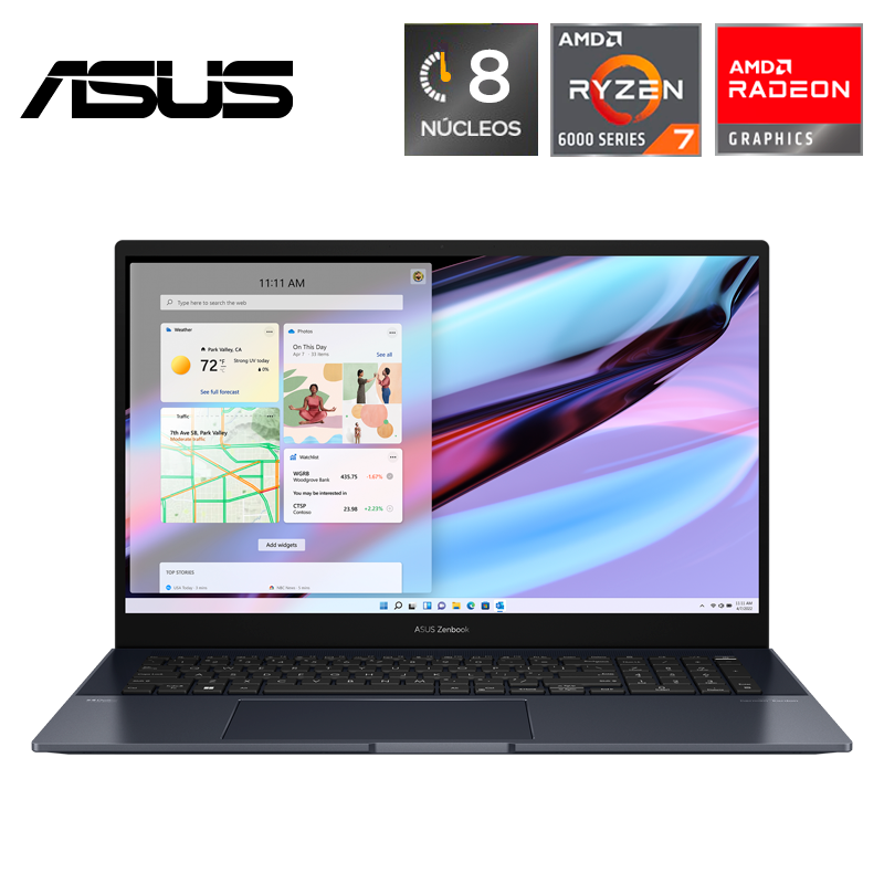 ASUS ZENBOOK PRO UM6702RA RYZEN 7 SERIE 6000_0