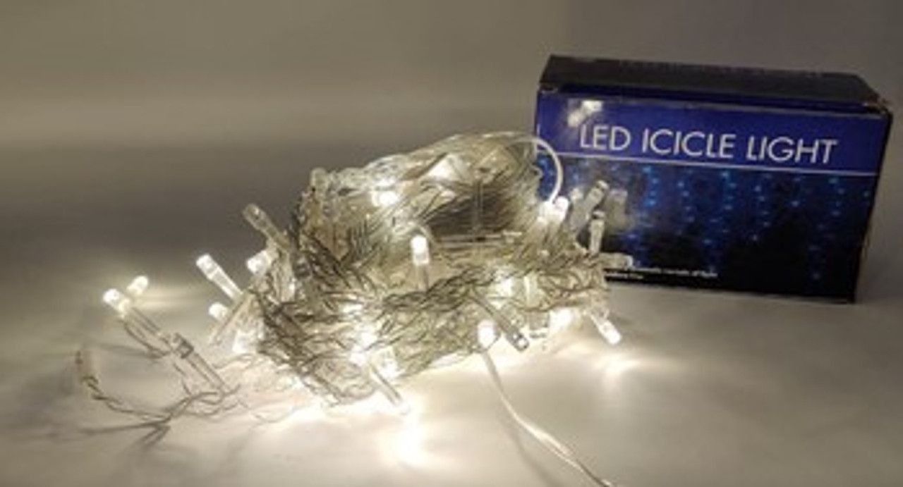 CHRISTMASES LIGHT 100 BULB LED ICICLE_1