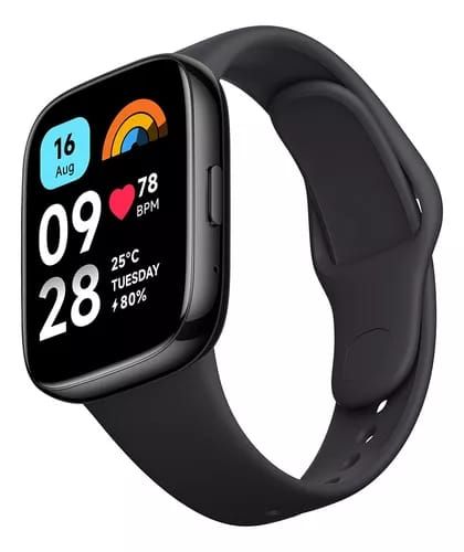 Redmi Watch 3 Active Color De La Caja Negro Color Del Bisel Negro_0