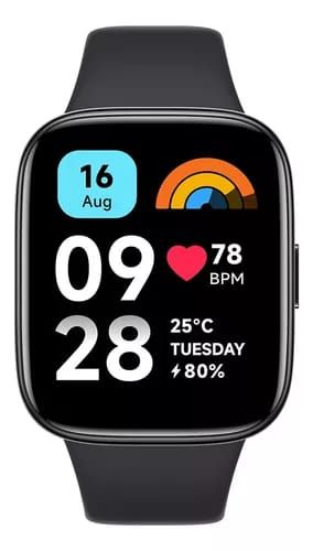 Redmi Watch 3 Active Color De La Caja Negro Color Del Bisel Negro_1