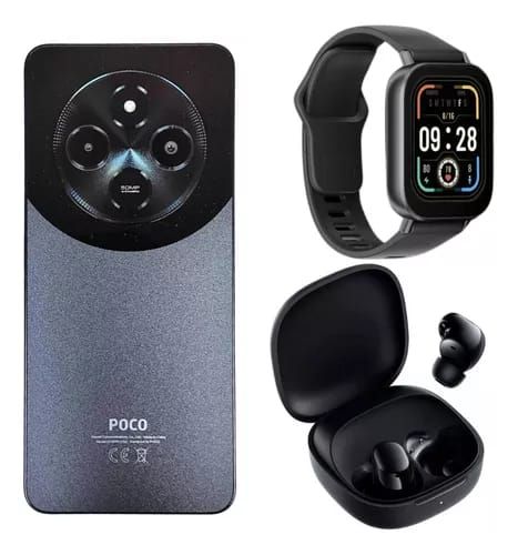 Xiaomi Poco C75 Con Smartwatch Redmi 5 Active + Buds 6 Play. Combo_0