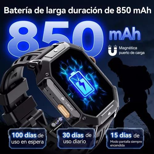 Smartwatch Cubot X1 Reloj Inteligente Deportivo 2ATM Resistente al Agua Negro 2.13'' y Llamada Bluetooth y Medición de Presión Arterial_8