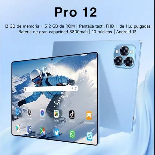 Tablet Pro12 512gb 12gb Ram 11.6 Android 13_9