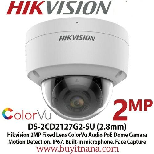 HIKVISION 2MP 2.8mm FIXED LENS COLORVU _0