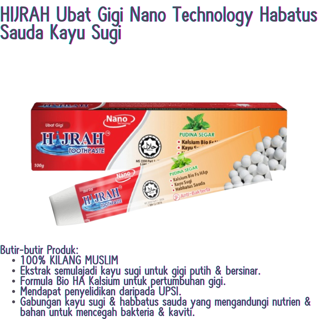 HIJRAH Ubat Gigi Nano Technology Habatusauda Kayu Sugi rm11.90_0