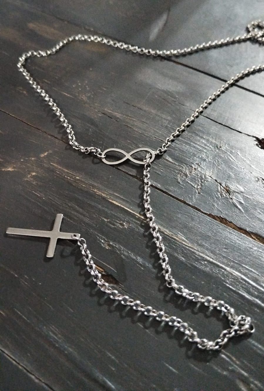 Infinity-cross necklace _1