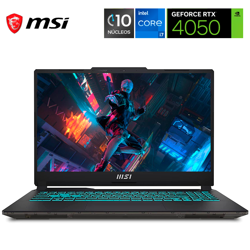 MSI CYBORG A13VE i7 13Va Generación RTX 4050 6 GB_0