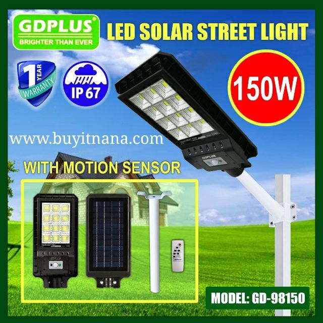 SOLAR STREE LIGHT 150 Watts _0