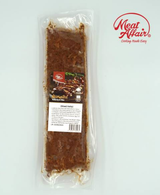 Marinated Meat Meat Affair Marinated Pork Rib - Mixed Herb (500G)_1