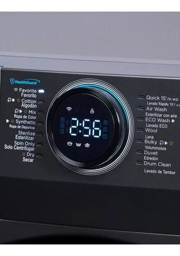 Lavasecadora Carga Frontal Midea Smart Dial 15 Kg / 8 Kg Color Gris_3