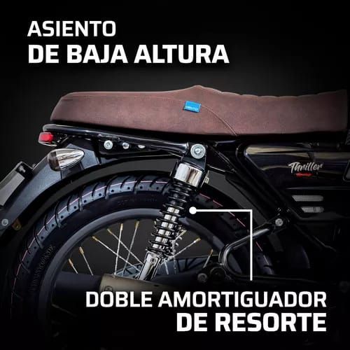 Motocicleta Vento Thriller 210 Negro 2025_7