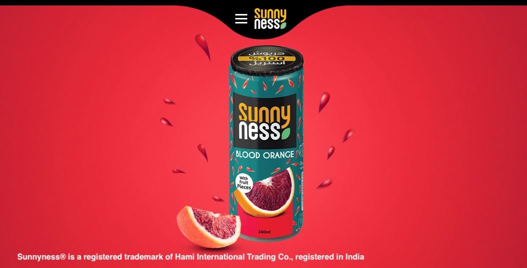 Sunnyness Juice Blood Orange 240ml Can_0