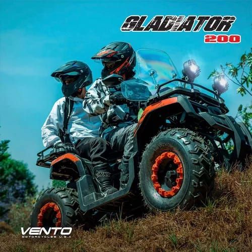 Motocicleta Vento Gladiator 200 Negro 2025_4