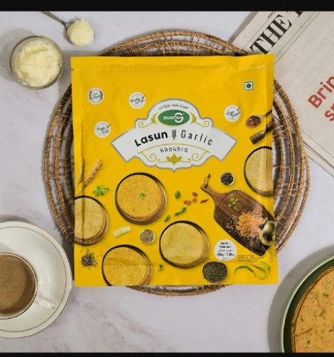 Shanta G Round Garlic Khakhra 200gm Pouch_0