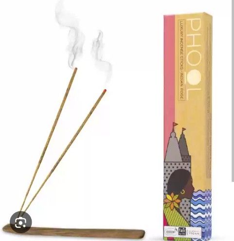 Phool Incense Sticks Indian Rose 40 U Box_1