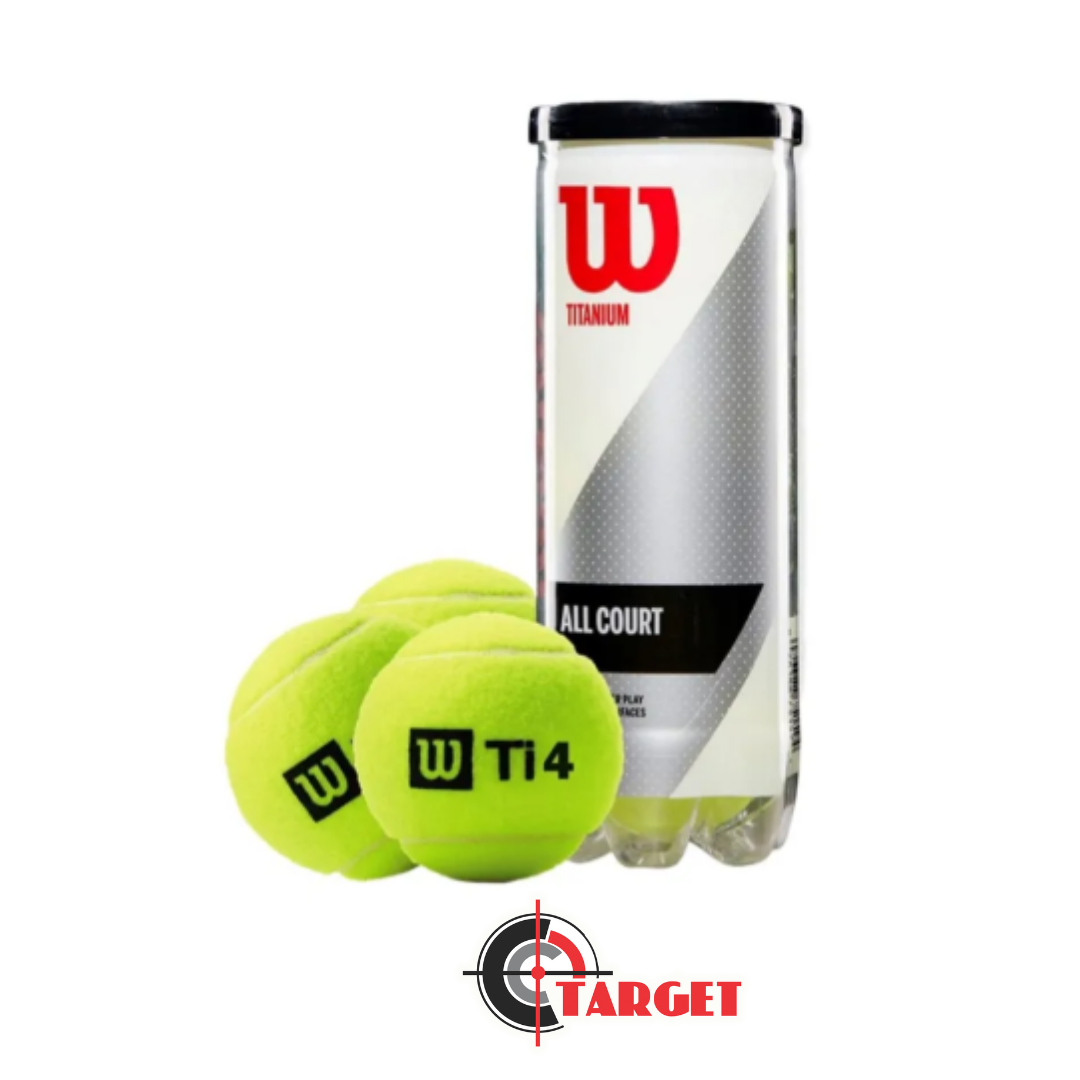 Wilson Titanium 4 Ball ( 1 Tin 3 Balls)_0