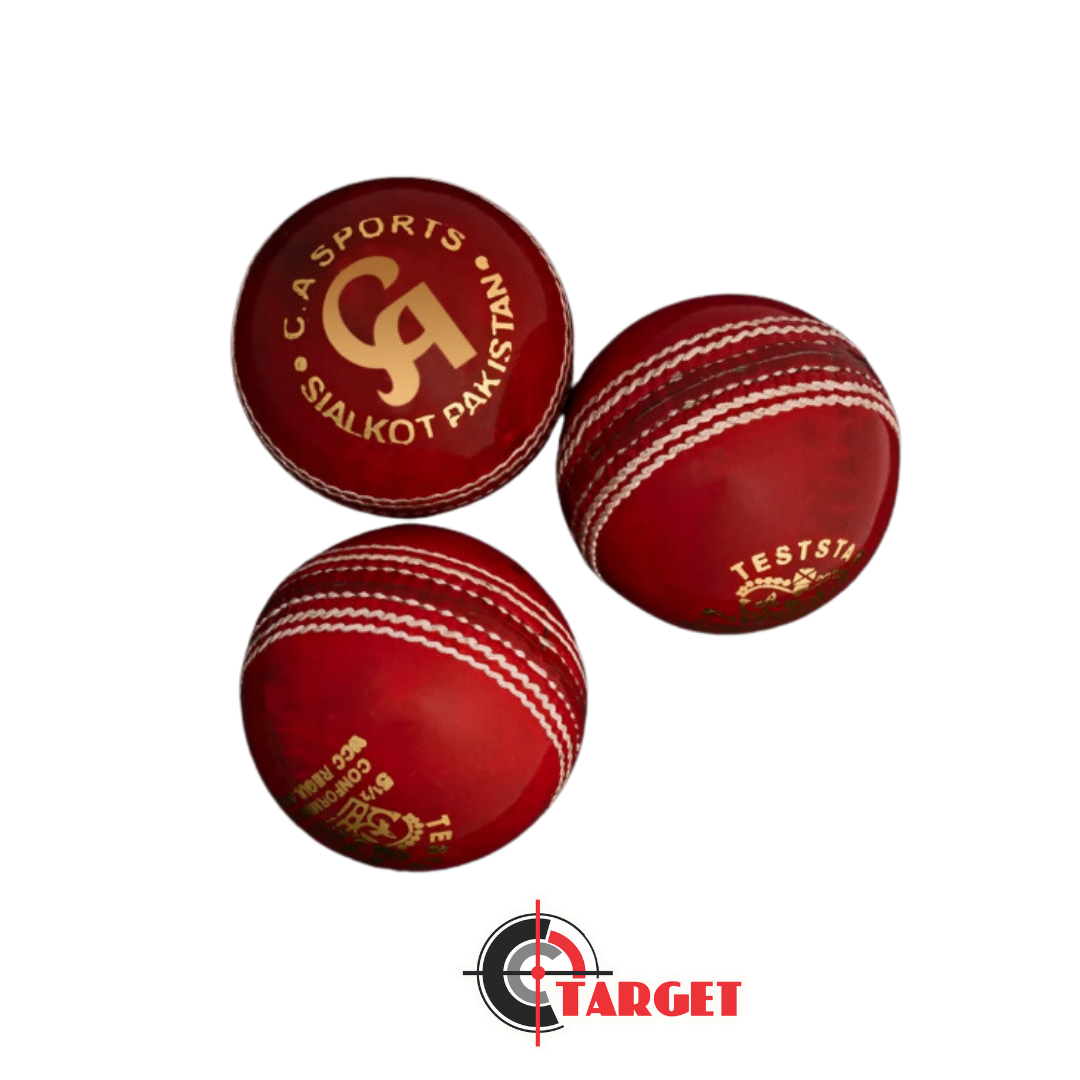 CA Premium Cricket Ball Attack Red 5 1/2_0