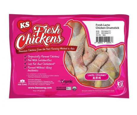 Fresh Lacto Chicken Drumstick – 300g(Organically Farm chicken)_1