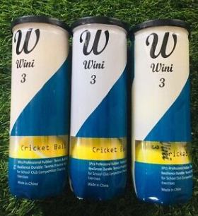 Wini 3 Cricket Ball (1 Tin 3 Balls)_2