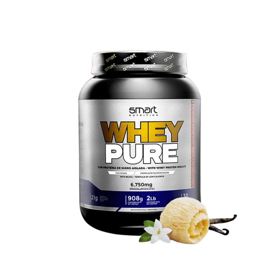 Whey Pure vainilla 2lbs SMART NUTRITION _0