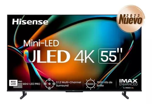 Pantalla Hisense 55 Uled Mini-led Pro 4k 55u8k 144hz Vrr_0