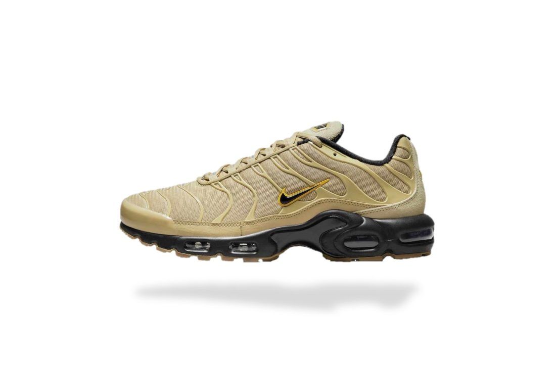 NIKE AIR MAX PLUS TN GOLD BLACK GUM - BEIGE_2