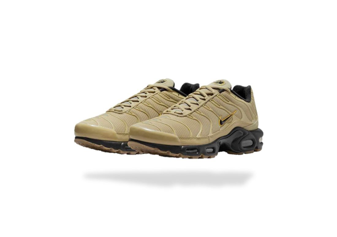 NIKE AIR MAX PLUS TN GOLD BLACK GUM - BEIGE_0