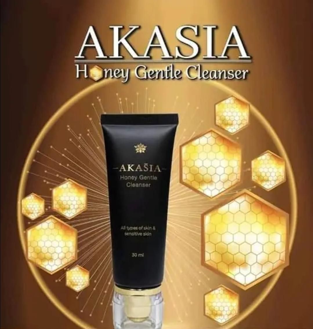 Akasia Honey Cleanser and Le'Merra Hydro Face Scrub Set by JRM Bonda Rozita_2