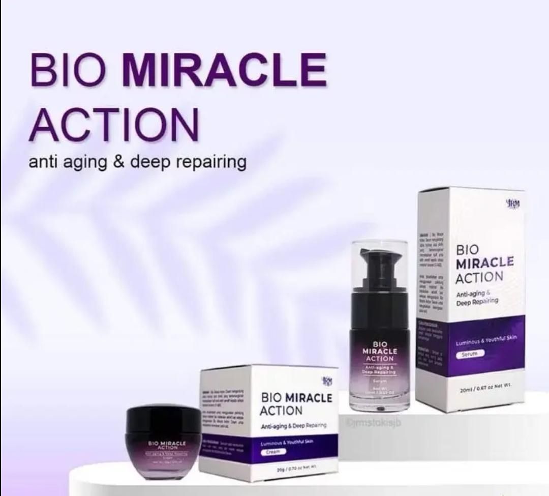 Bio Miracle Cream & Bio Miracle Serum Set by JRM Bonda Rozita_0