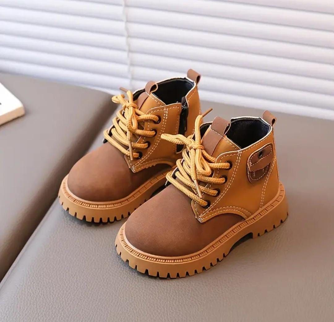 Toddler boots with zipper  _1