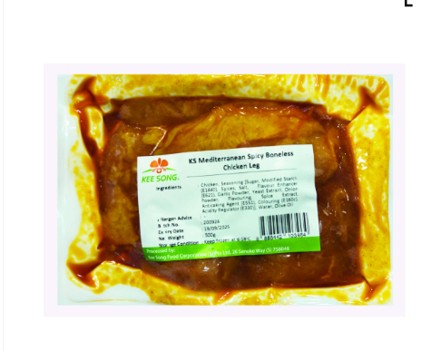 Frozen KS Mediterranean Spicy Boneless Leg – 500g_0