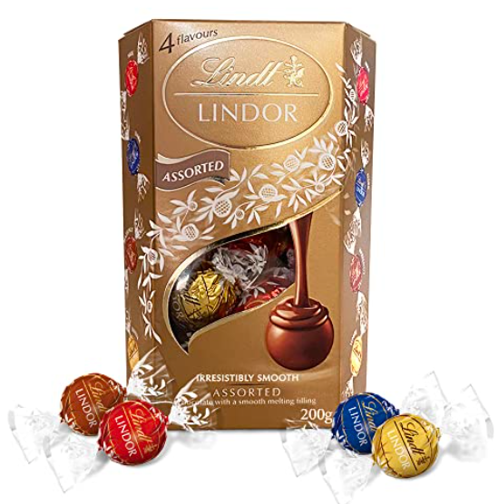 Lindt Lindor Balls Assorted 200g Box_0