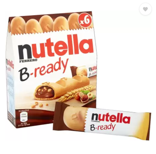 Ferrero Nutella B-Ready 132gm Box_0