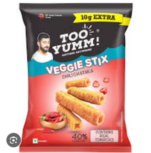 Too Yumm Veggie Stix Chilli Chataka 45g Pouch_0