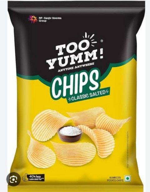 Too Yumm Chips Classic Salted 90g Pouch_0