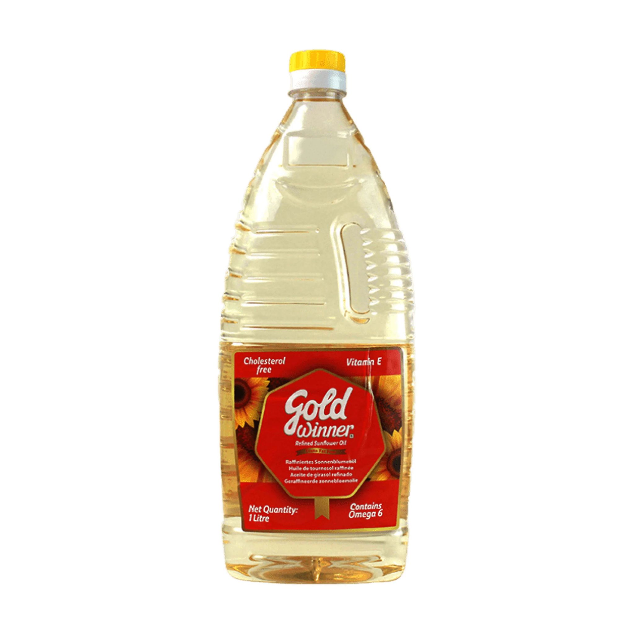 Gold Winner Refined Sunflower Oil 1L_0