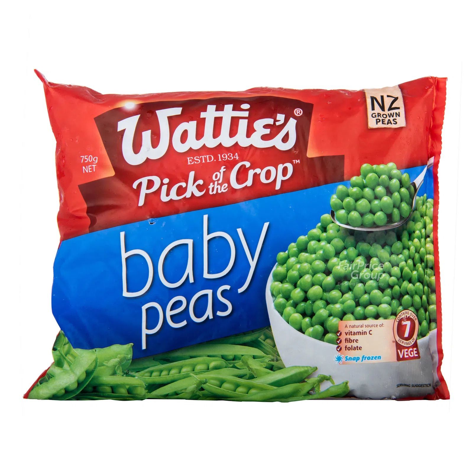 Watties Baby Peas - Frozen 750g_0