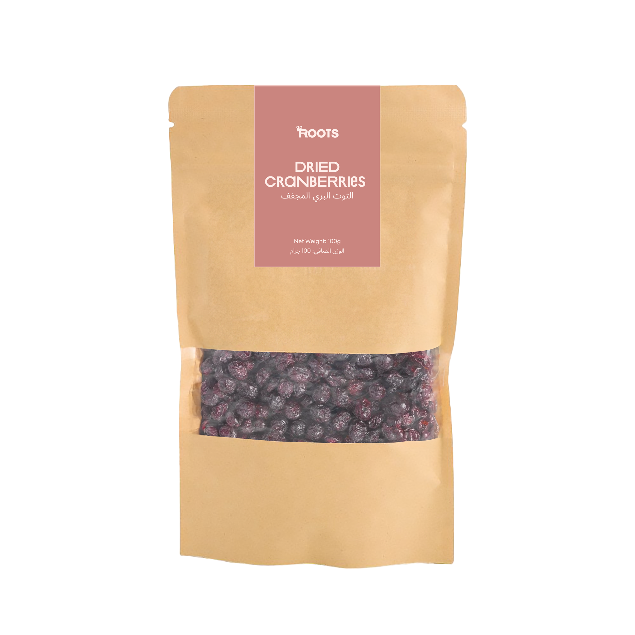 Roots Dried Cranberries 100g_0