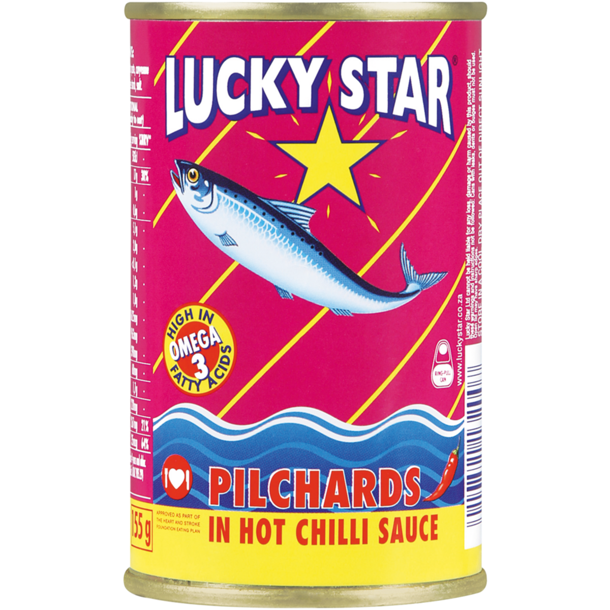 Luckystar Tin fish in hot chilli 24x155g_1