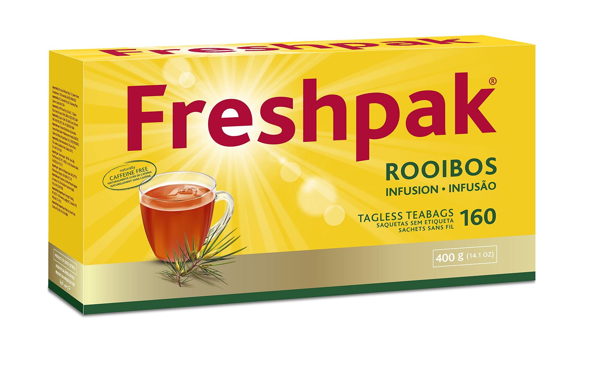 FreshPak Rooibos Tea 15x160's_0