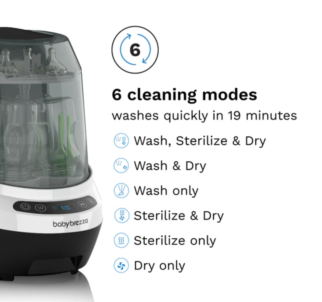 Baby Brezza Bottle Washer Pro All In One Washer, Sterilizer, Dryer_2