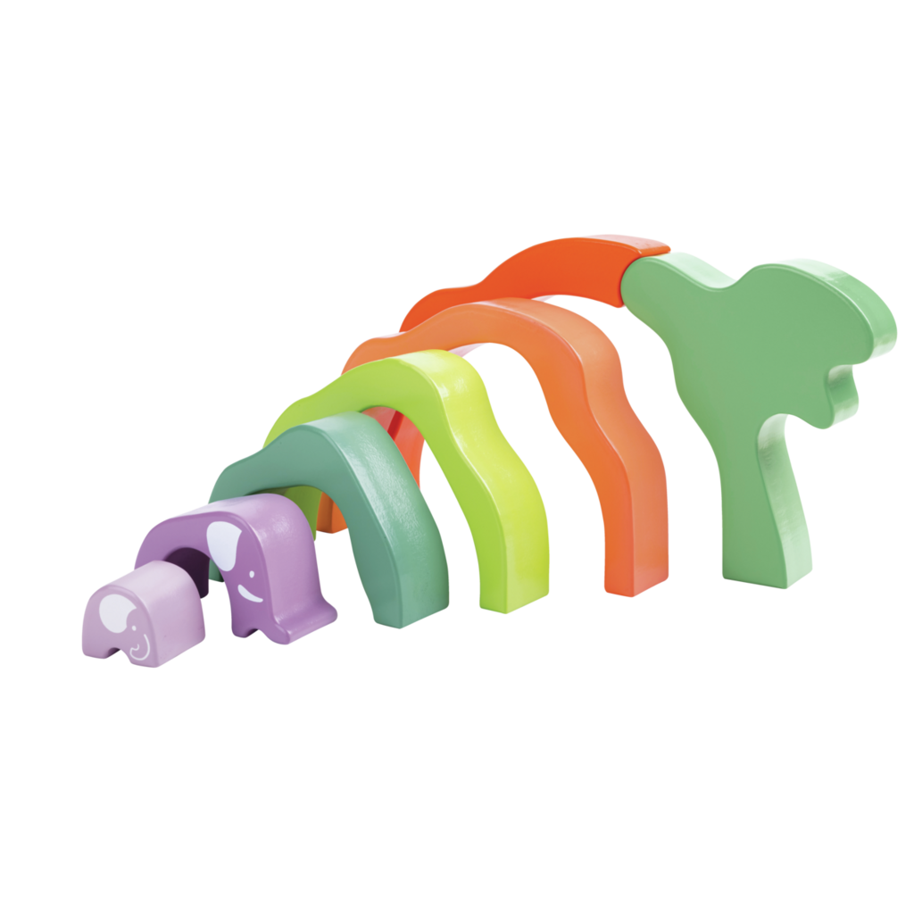 Hape Safari Elephant Stacking Blocks_4