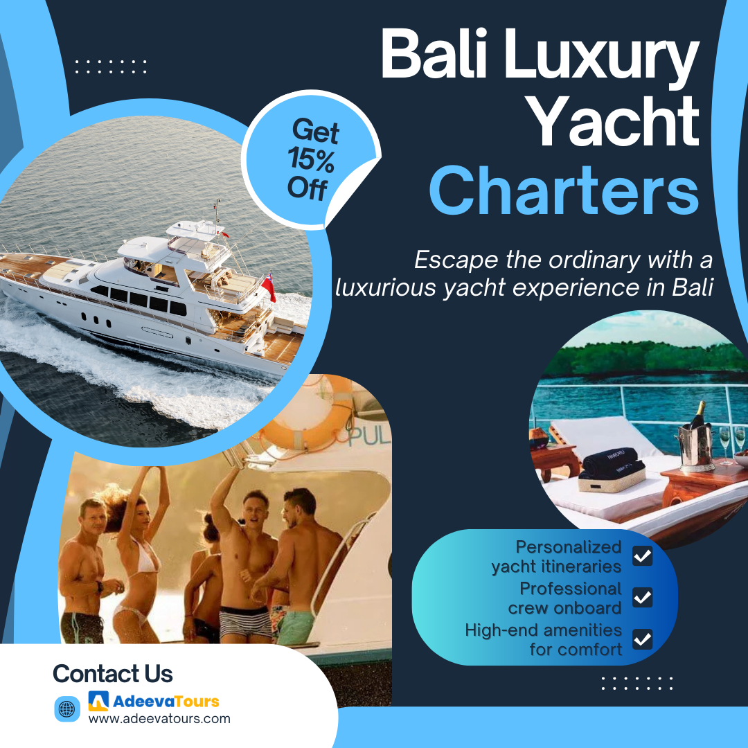 Experience the Luxury of a Yacht Charter in Bali_0